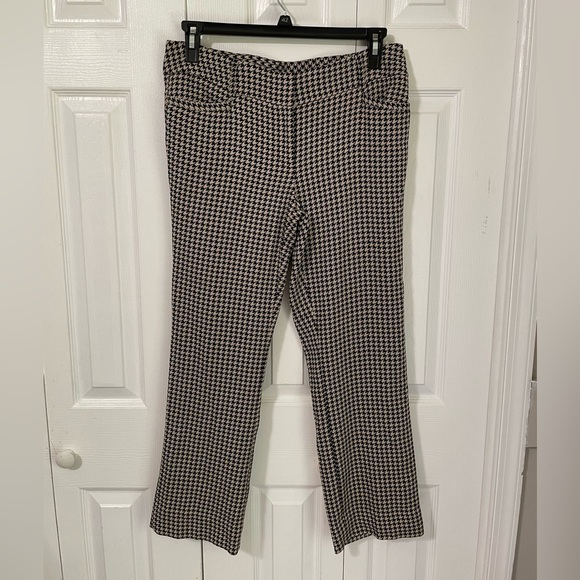7th Avenue New York & Co Women’s Houndstooth Trousers Career Pants size 8 - Picture 8 of 8